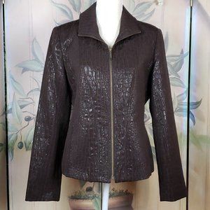 Leslie Stewart Moto Jacket - Size 14